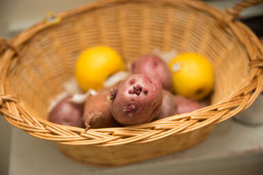 potatoes with eyes