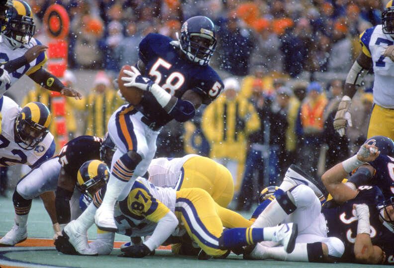 NBC Sports Chicago - Two things Chicago knows very well: Pizza and Defense.  Watch the '85 squad do their thing in Super Bowl XX today at 2 PM on NBC!  #SuperBowlNBCSN