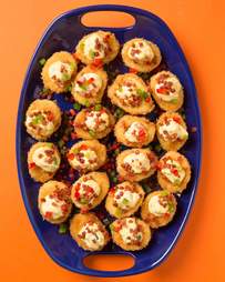 Denver Omelet Deviled Eggs -- Thrillist Recipes