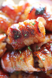 Bacon wrapped bombs