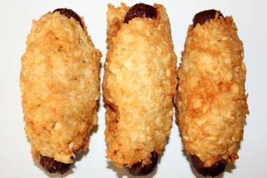 Tater tot hot dogs