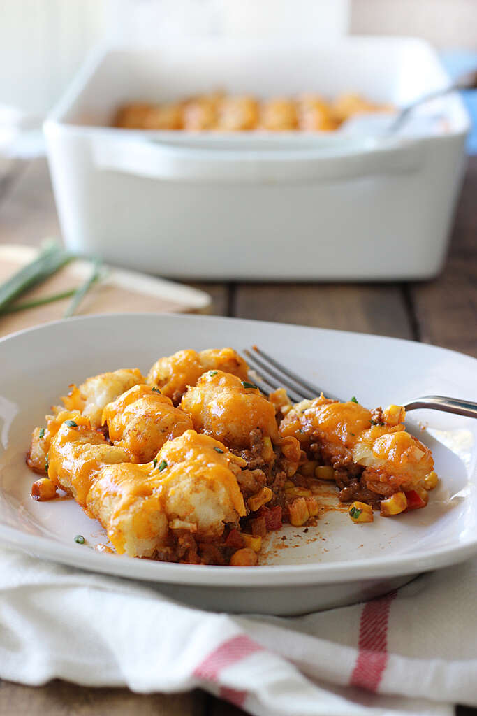 Tater tot sloppy joe