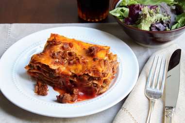 Sloppy Joe lasagna