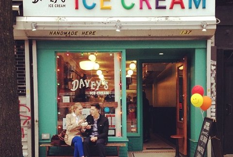 Davey's Ice Cream: A New York, NY Restaurant.