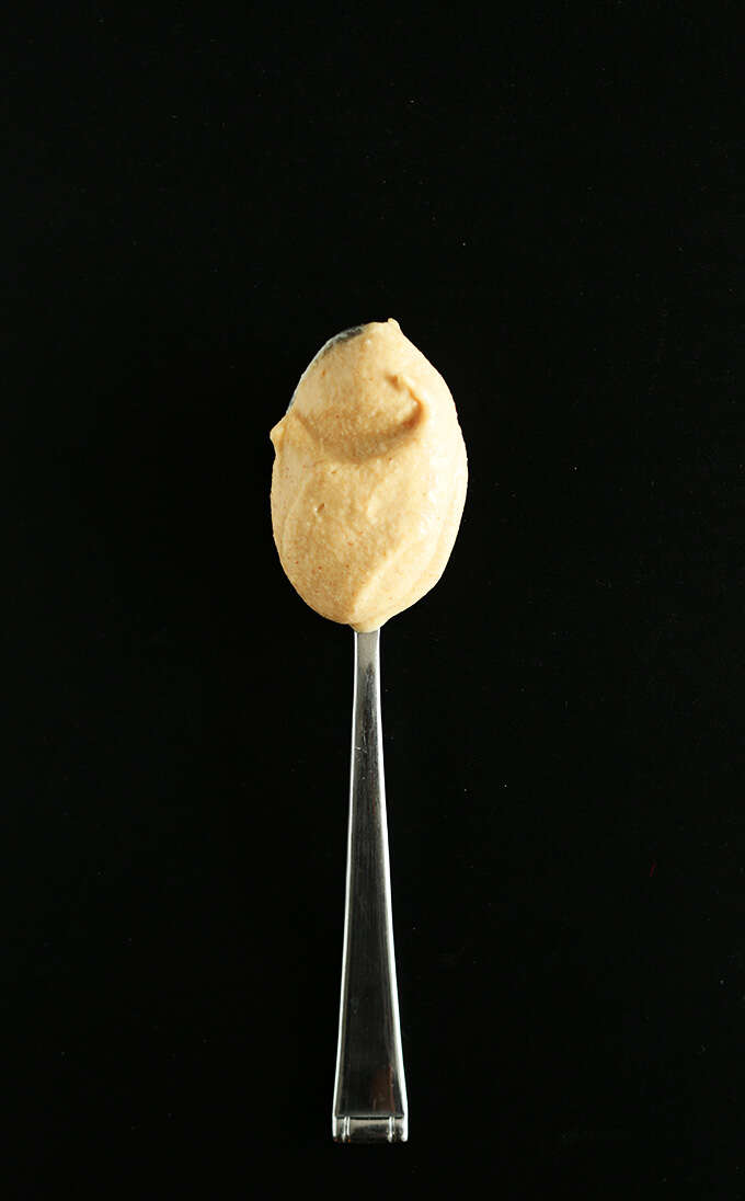 Peanut butter mousse, the minimalist baker