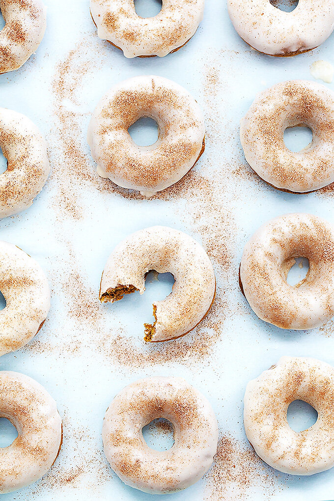 Pumpkin donuts, le creme de la crumb
