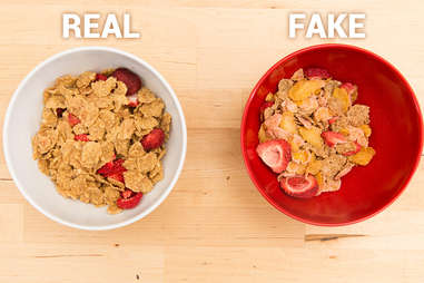 special K, strawberries, cereals