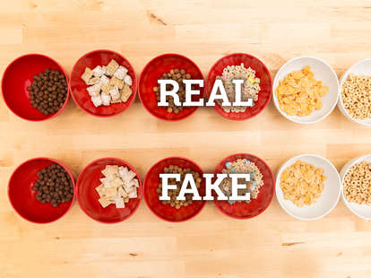 cereal, fake cereal, taste test