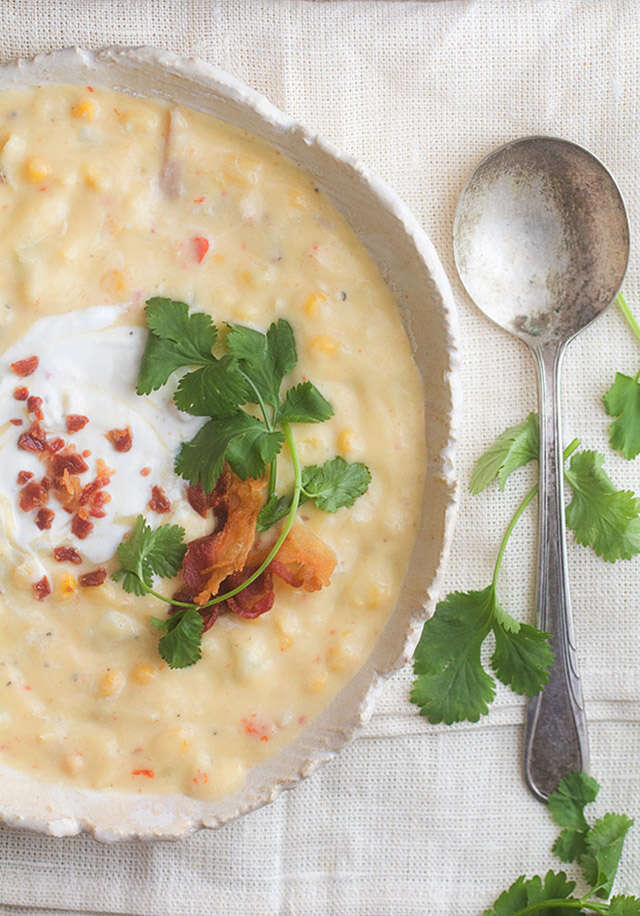 Creamed chicken soup