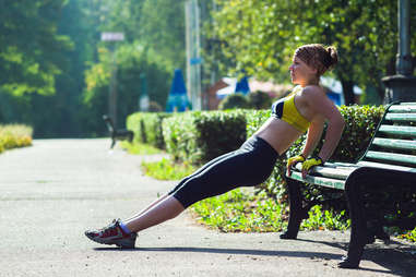 park, outdoor workouts, push ups