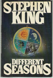 Different Seasons cover, Different Seasons book, Different Seasons Stephen King
