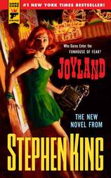 Joyland cover, Stephen King book, paperback
