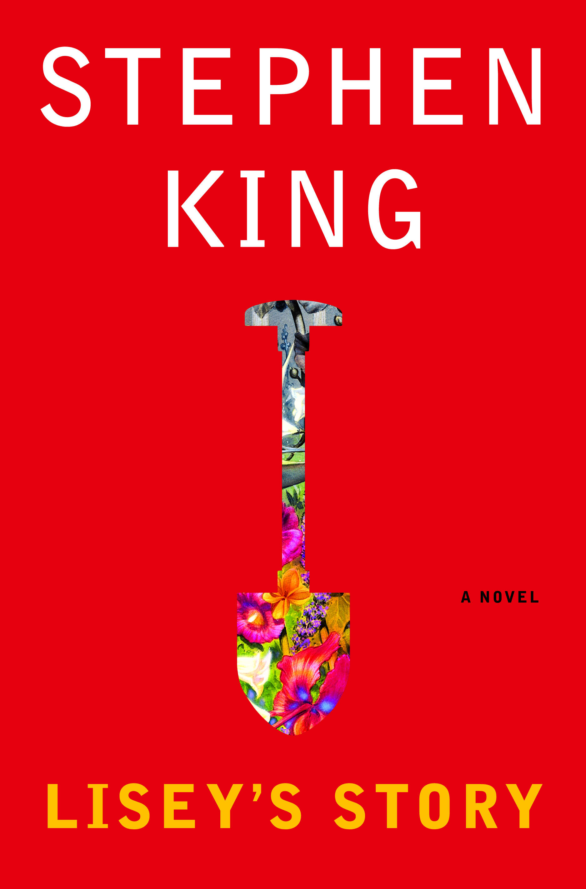 Lisey's Story cover, book, Stephen King, shovel