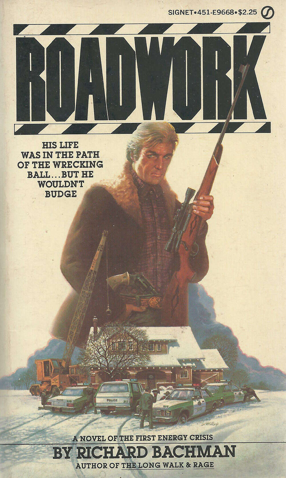 Roadwork book, Roadwork cover, Roadwork Stephen King