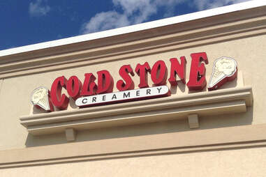 cold stone creamery sign