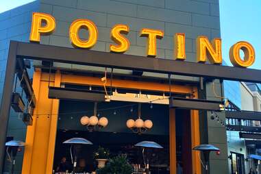 Exterior of Postino wine bar in Arcadia, Phoenix, Arizona