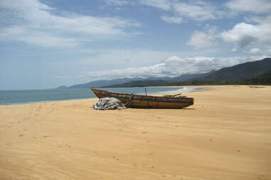 Bureh Beach in Freetown, Sierra Leone, Africa
