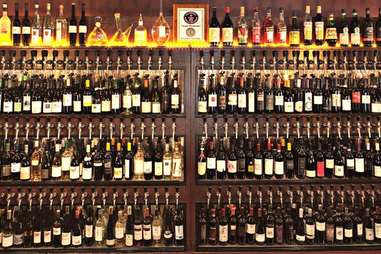 Wine case at Panorama