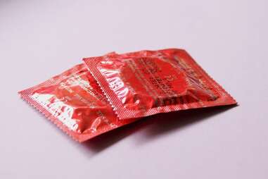 Condom for birth control 