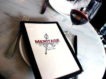 Meritage, Minneapolis restaurant, menu, wine