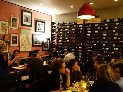 people dining at inovino in san francisco wine bar and italian restaurant