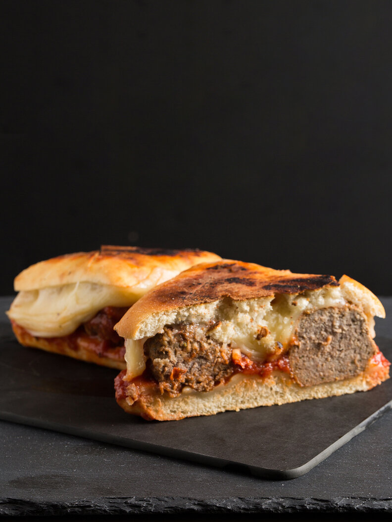 Meatball Patty Melt