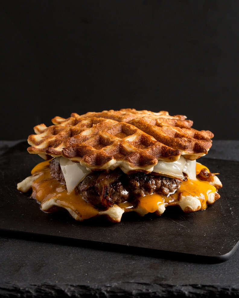 Waffle Patty Melt