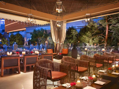 Interior of La Cave wine bar at the Wynn Las Vegas in Nevada