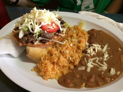 mexican food beans and rice torres mexican denver
