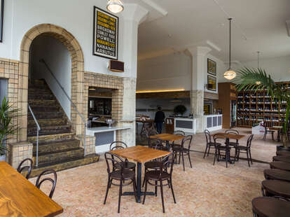 Interior of Tofino Wines in San Francisco, California