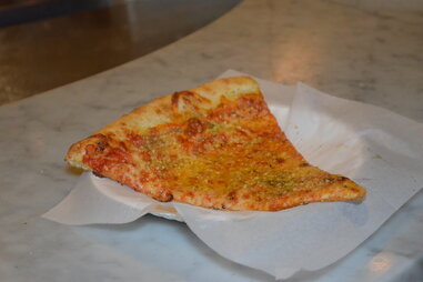 Cheese slice from Tony’s Slice House