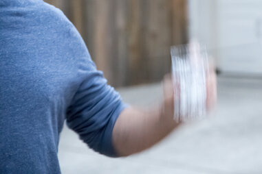 Shake the ingredients together briskly