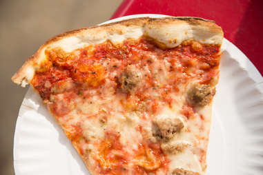 meatball pizza