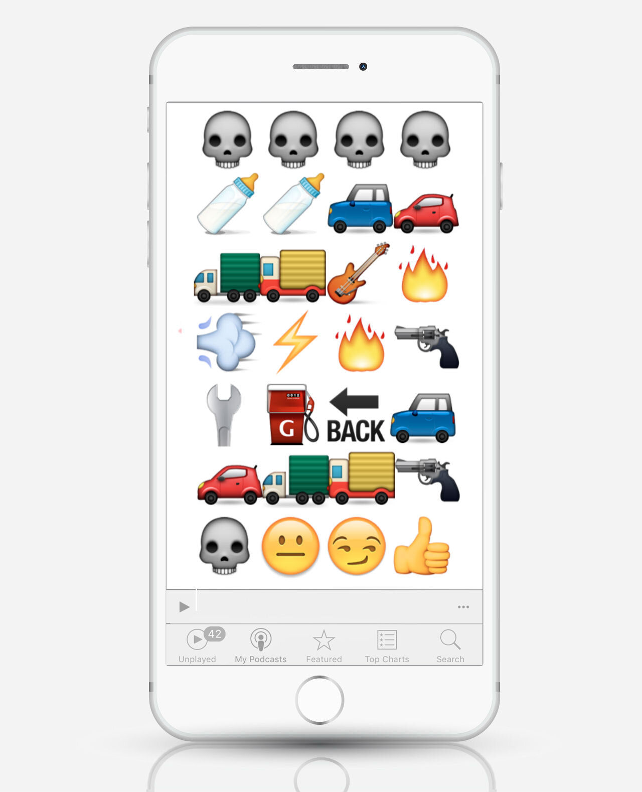 Mad Max: Fury Road as emojis