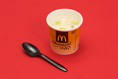 McDonald’s fruit and maple oatmeal