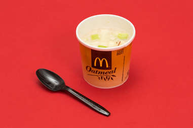 McDonald's fruit and maple oatmeal