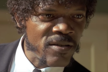 Samuel L Jackson in Pulp Fiction