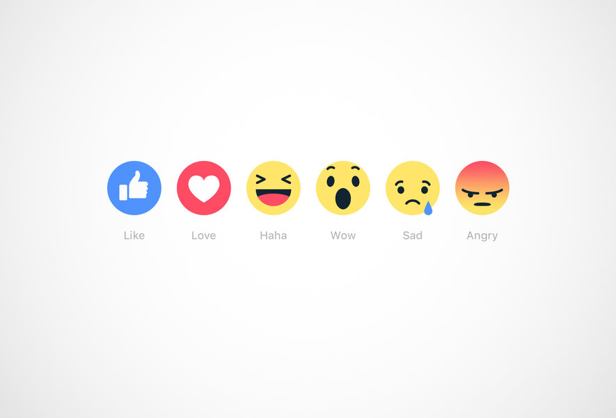 Facebook Reaction Buttons - Thrillist