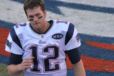 Tom Brady of the New England Patriots