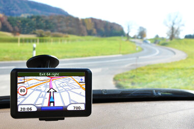 gps navigation, car