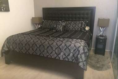 airbnb cleveland bedroom bed