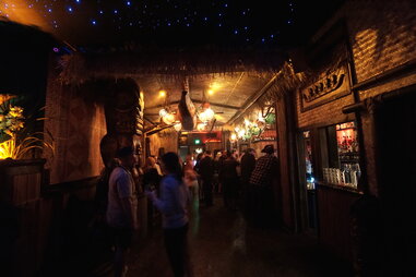 interior of pagan idol