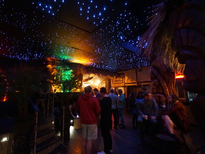 interior of Pagan Idol bar