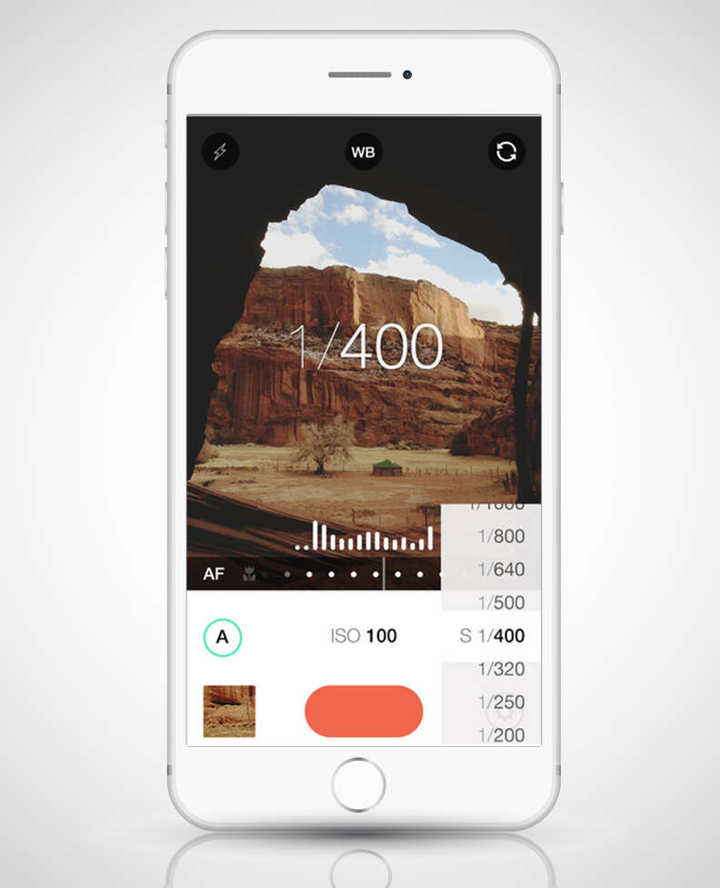 screenshot of Manual app in an iPhone 6