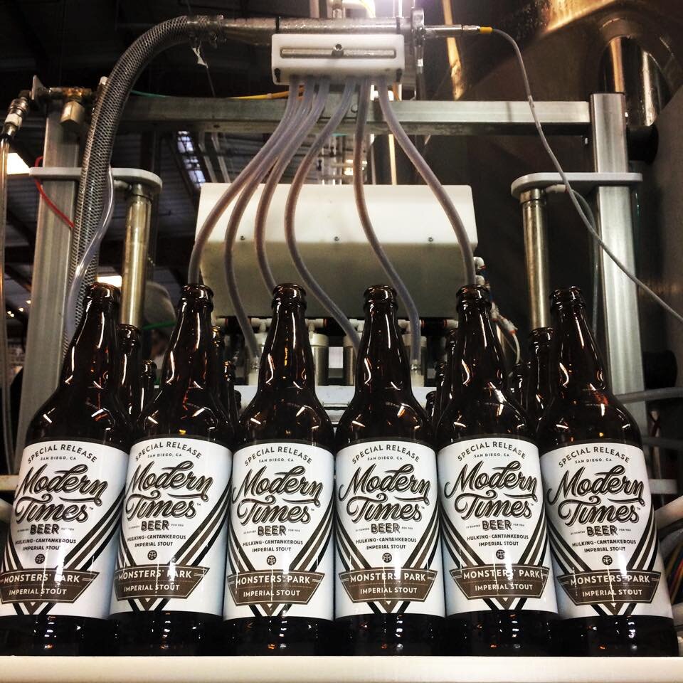 Modern times beer at brewery