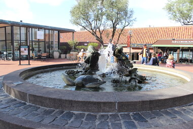 the fountain at Ghirardelli Square