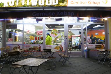Kottiwood doner kebabs in Berlin, Germany