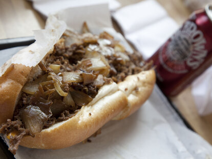 Philly cheesesteak from Jim’s