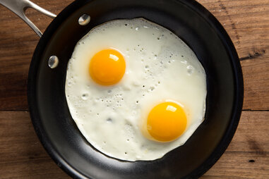 Eggs sunny side up