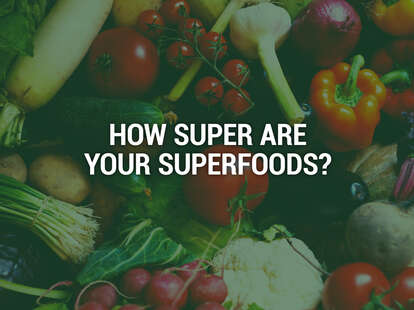 Which Superfoods Are Healthiest? A Nutrition Infographic - Thrillist